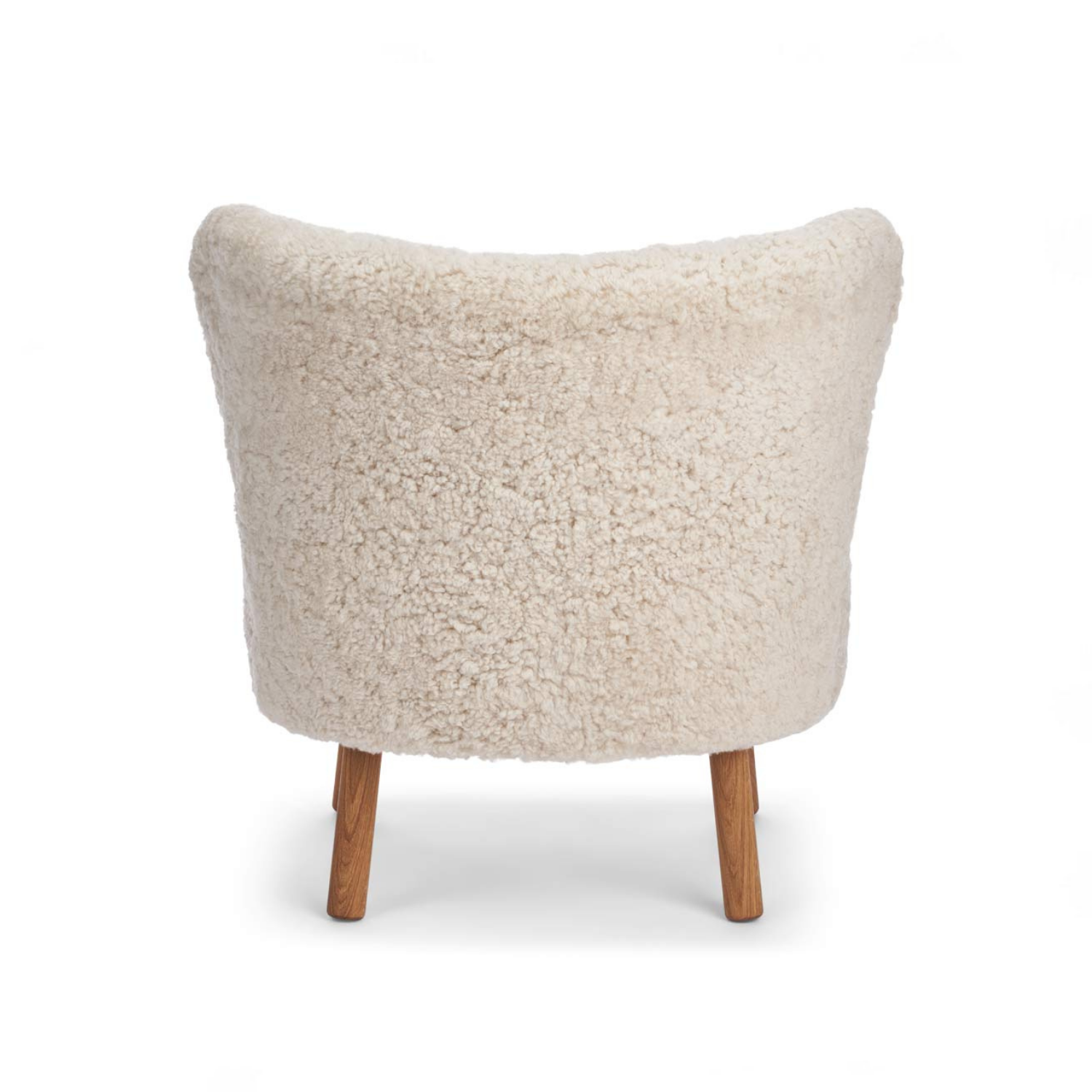 Arlberg Wool Sheepskin Lounge Chair - Pearl