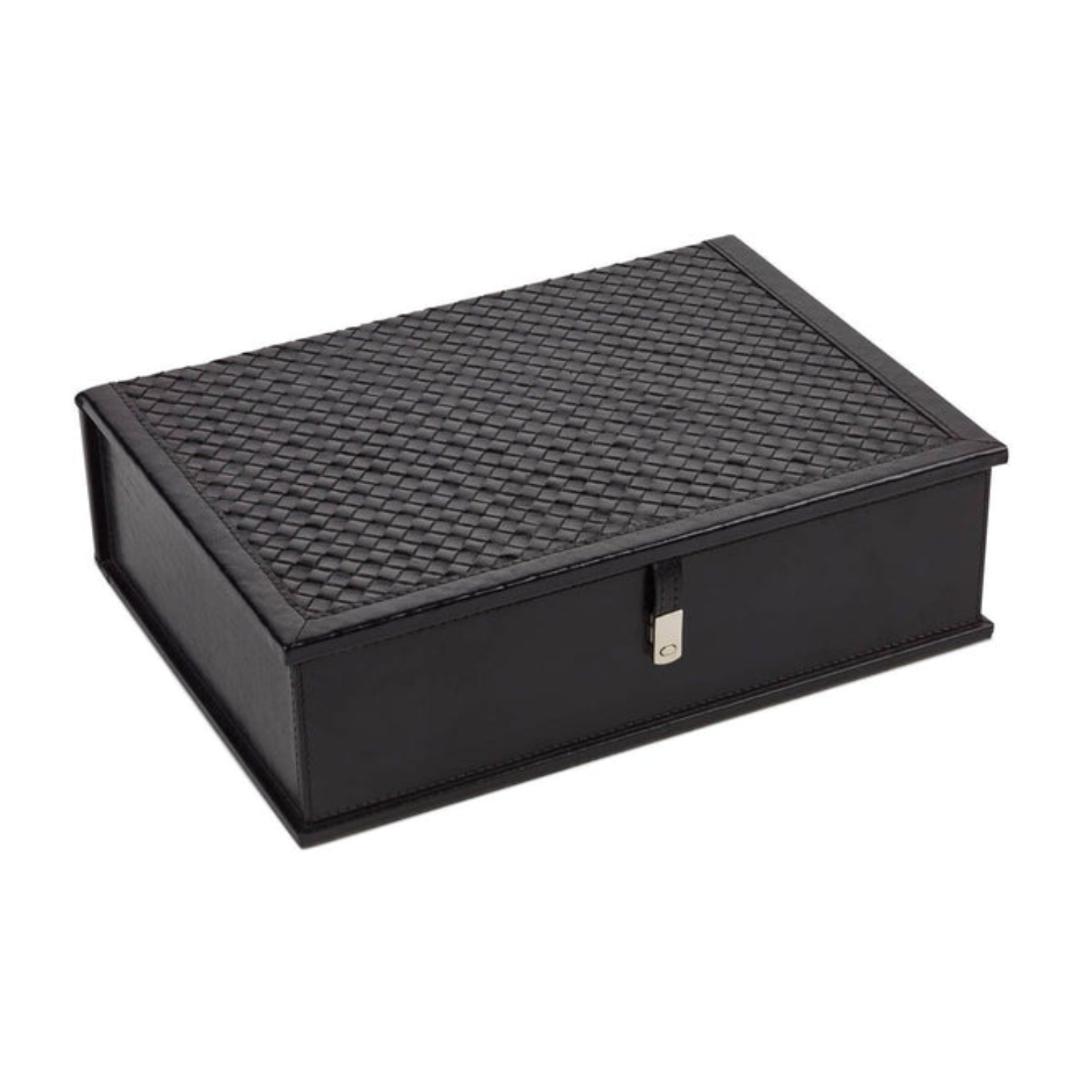 Black Leather Documentation Box