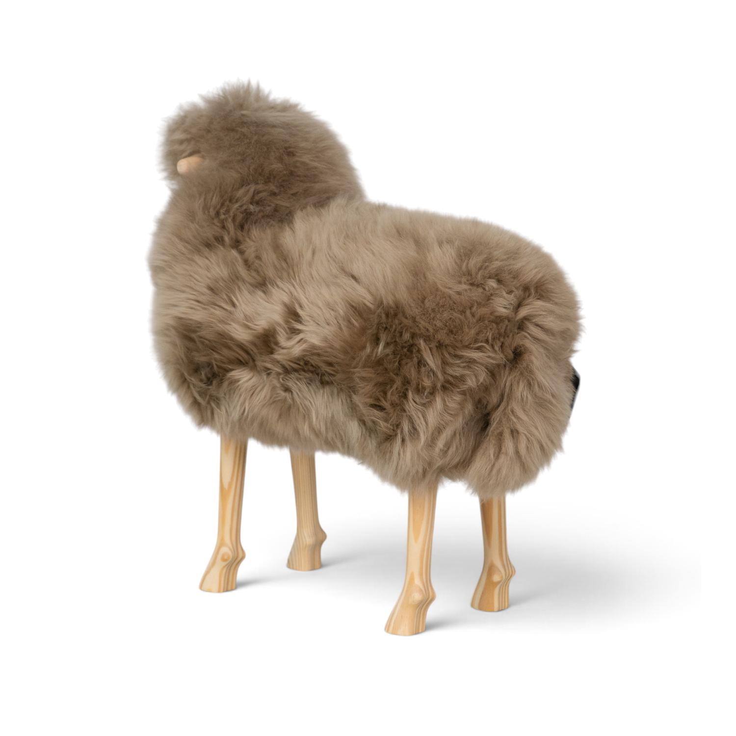 Smiley Sven Wool Sheep - Taupe