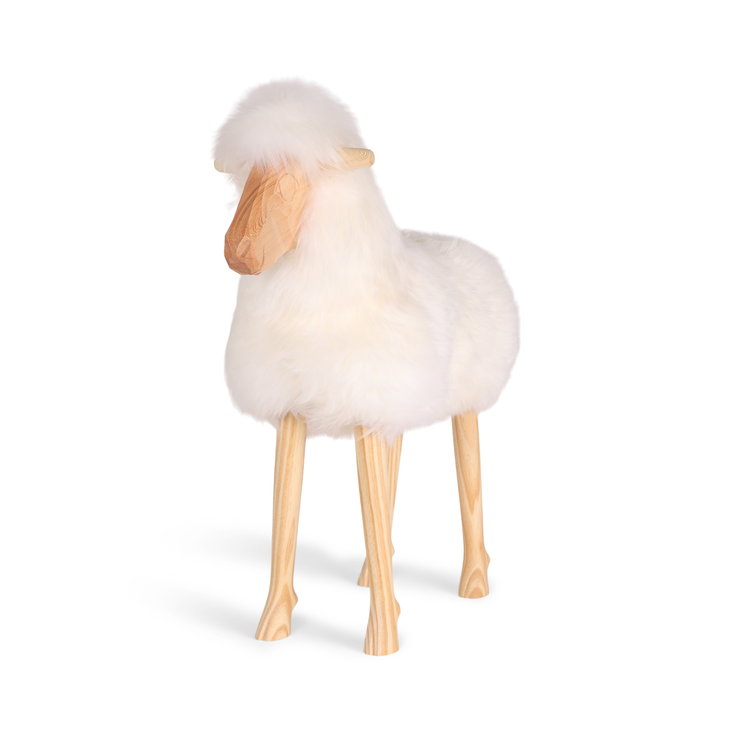 Shaggy Sven Wool Standing Sheep