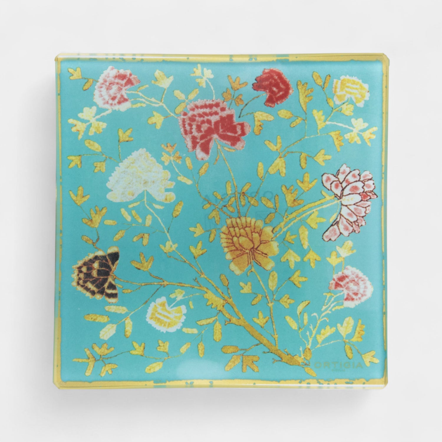 Ortigia Sicilia Glass Plate and Soap - Thumbnail 4