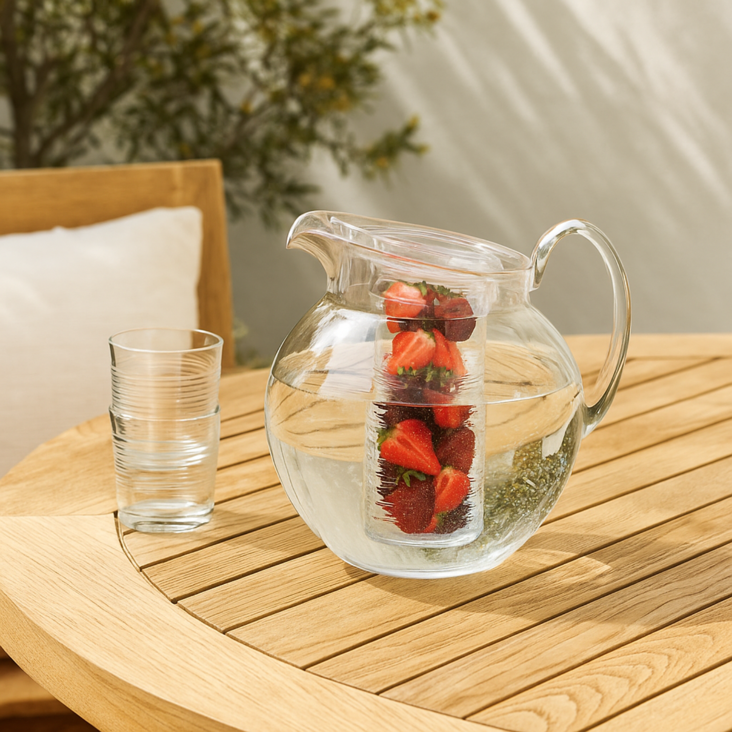 Acrylic 112 oz Infusion Pitcher