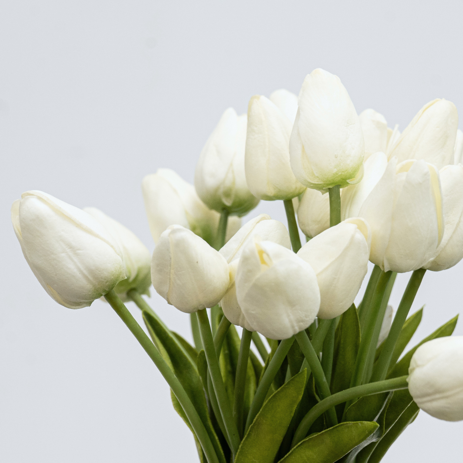 Artificial Tulip Bouquet - Cream