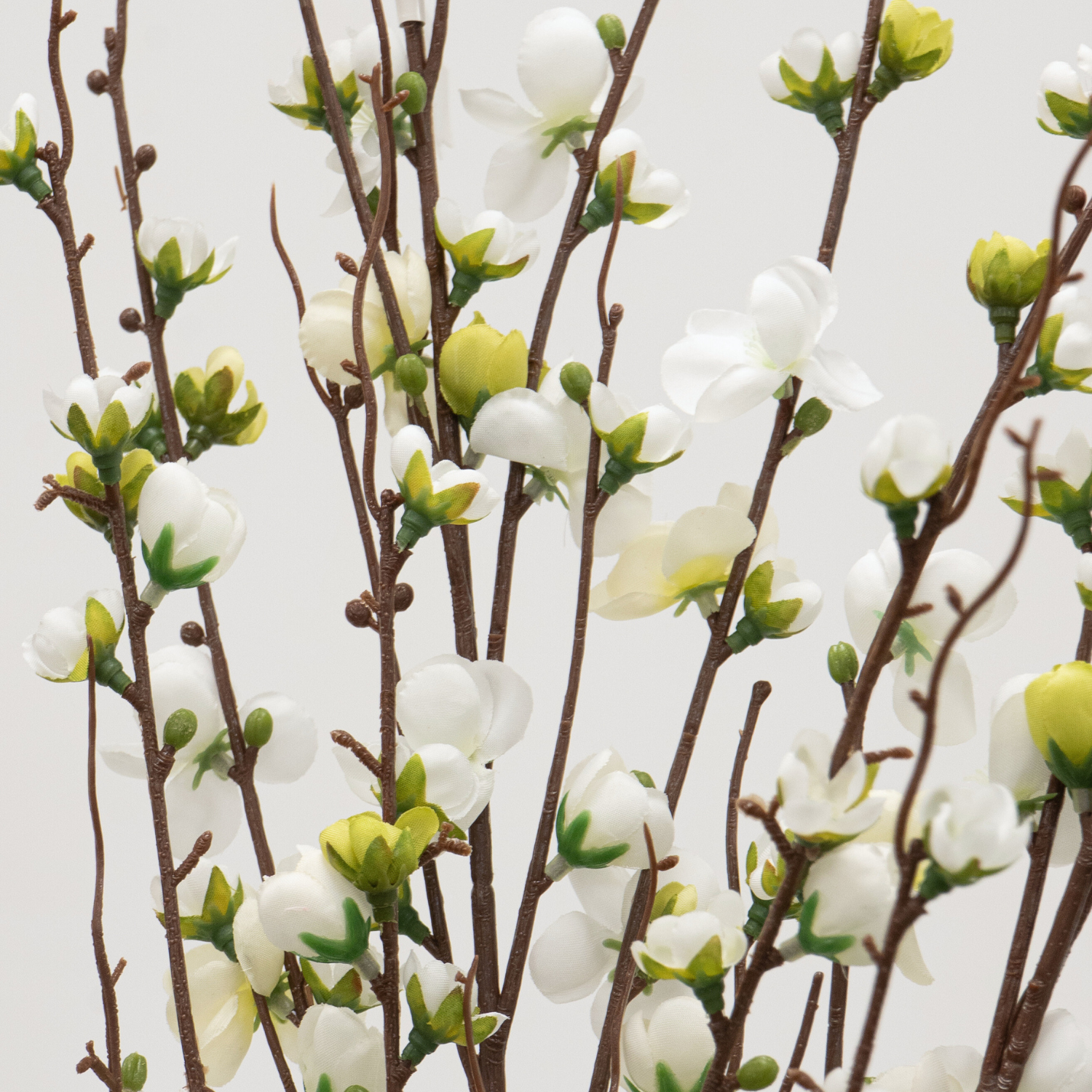 Artificial Quince Blossom Branch