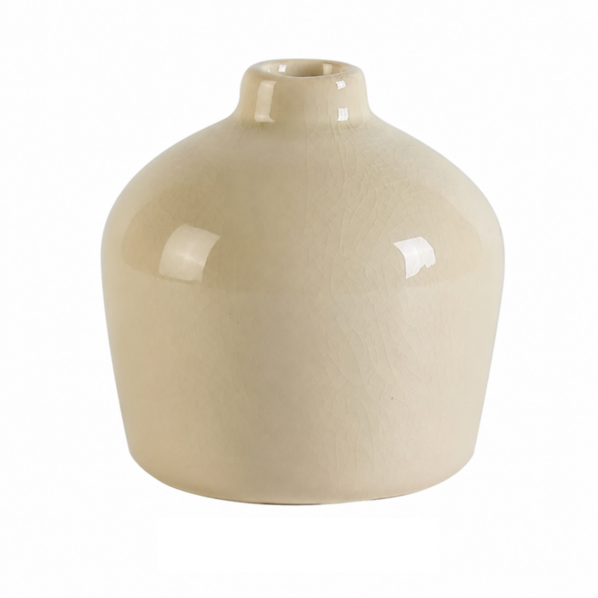 Aurelia Terra Cotta Vase - Créme