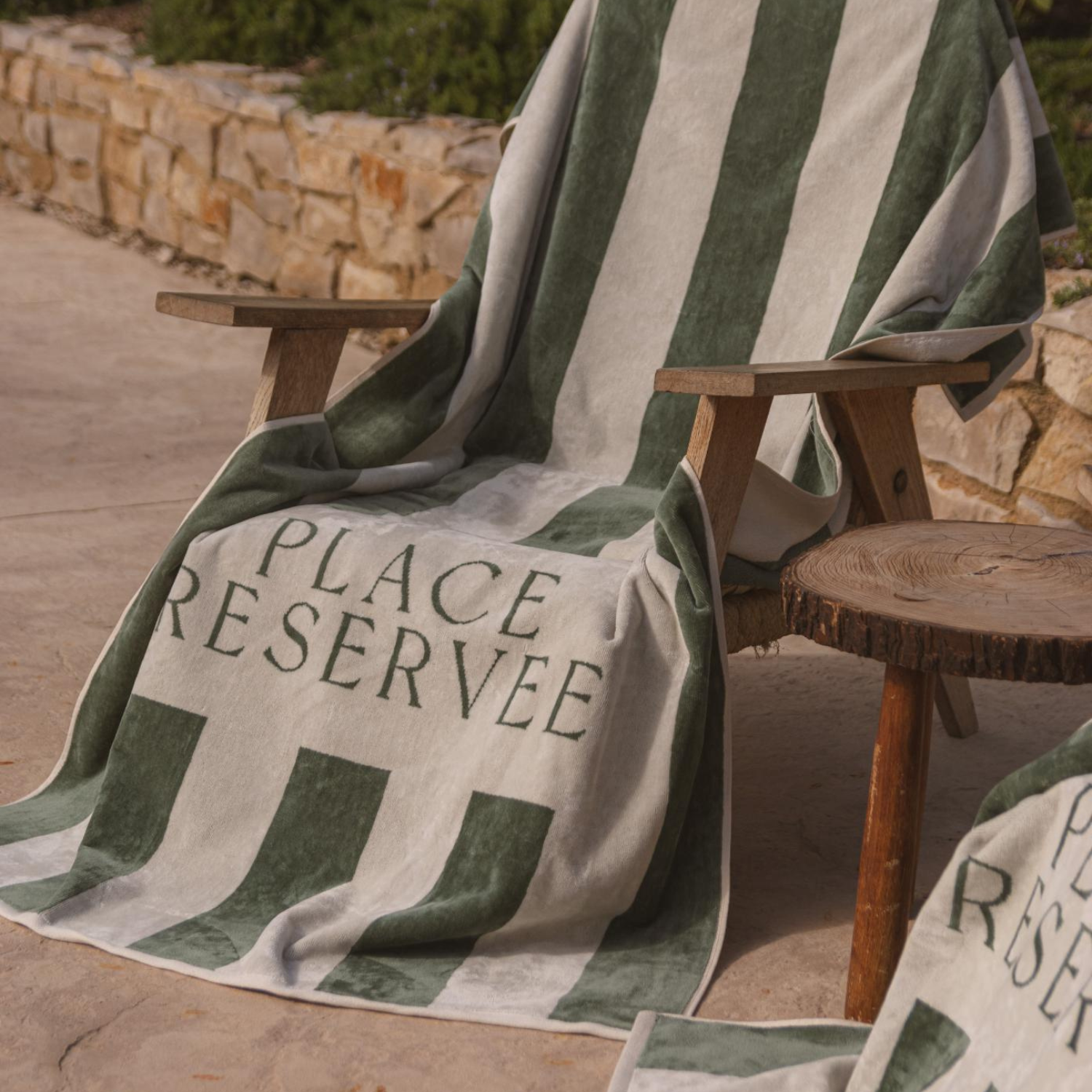 Marine Eucalyptus Beach Towel