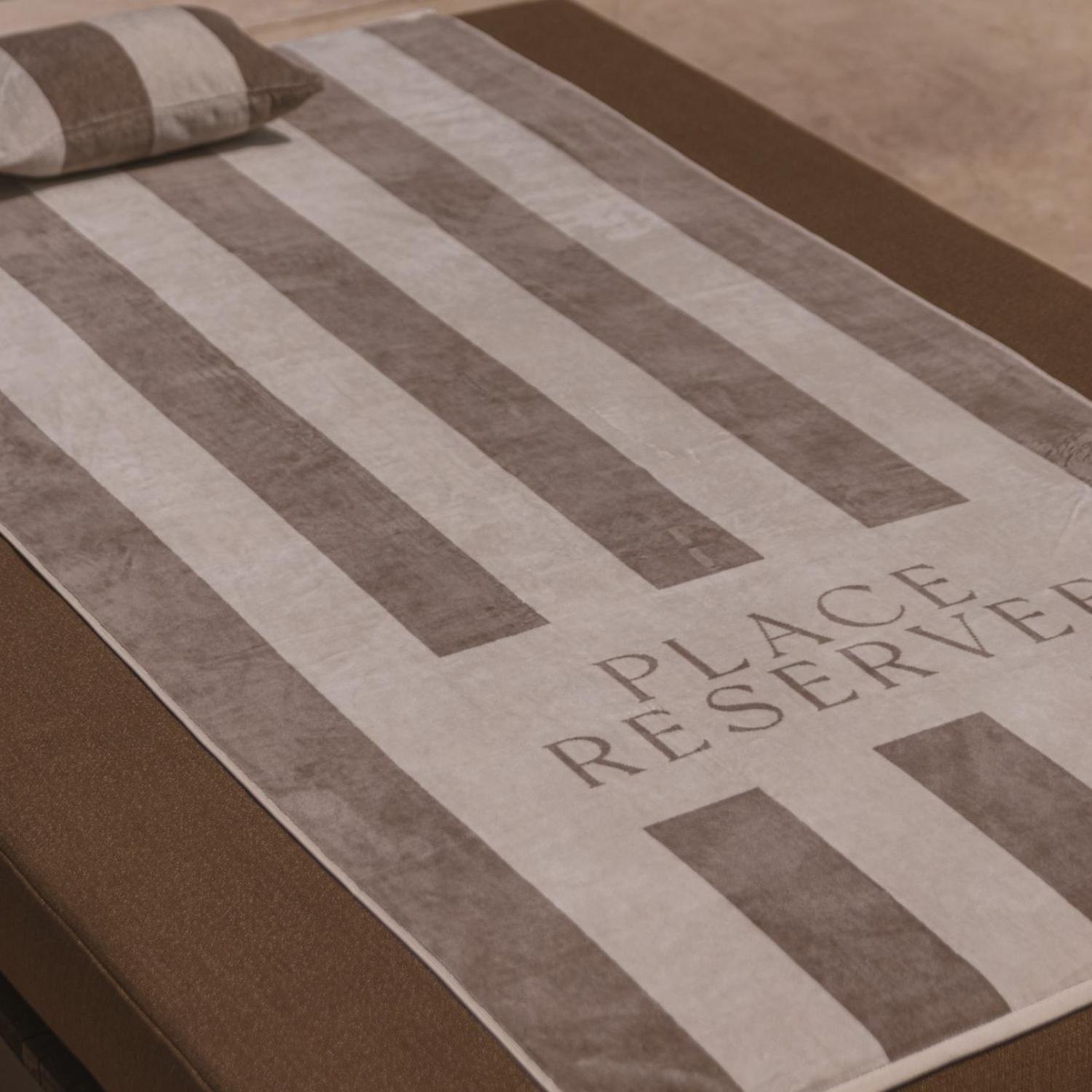 Marine Dark Sand Beach Towel