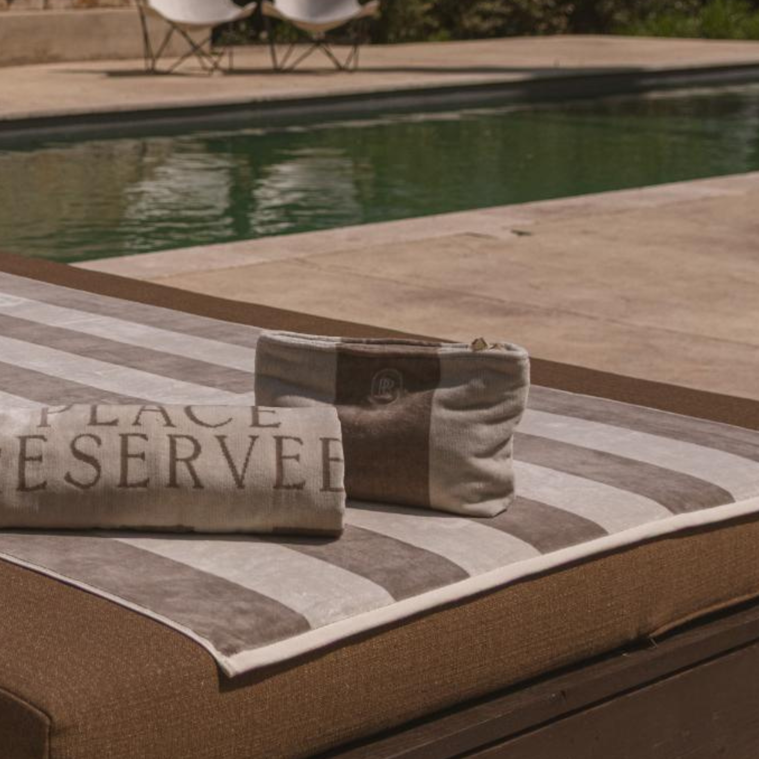 Marine Dark Sand Toiletry Bag