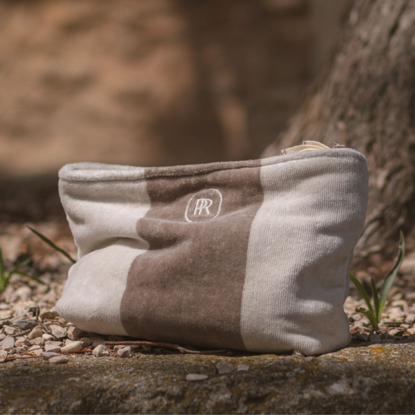 Marine Dark Sand Toiletry Bag