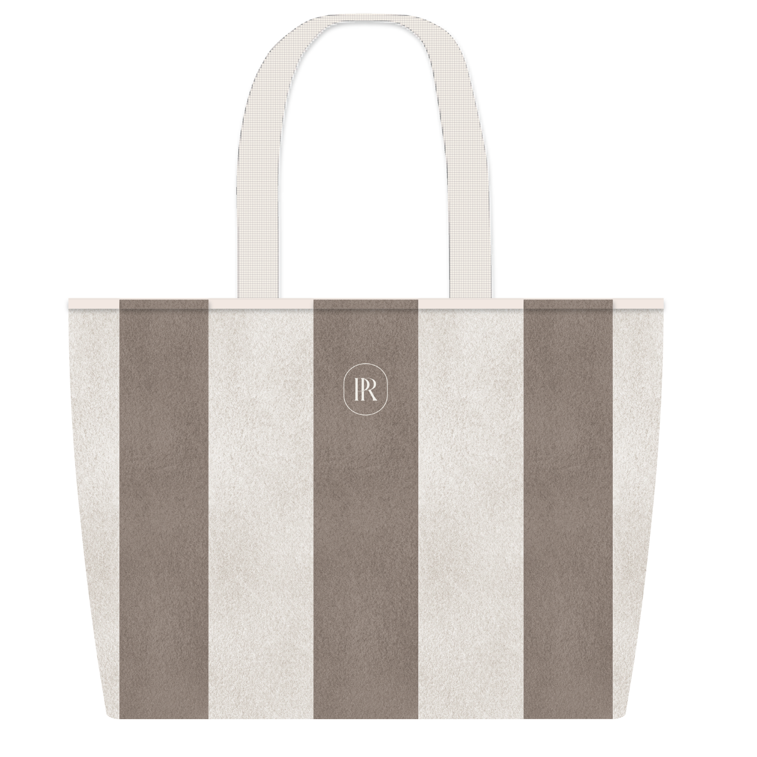 Marine Dark Sand Beach Tote