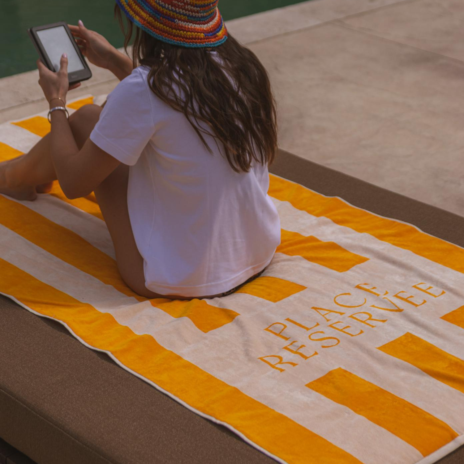 Marine Gold Beach Towel