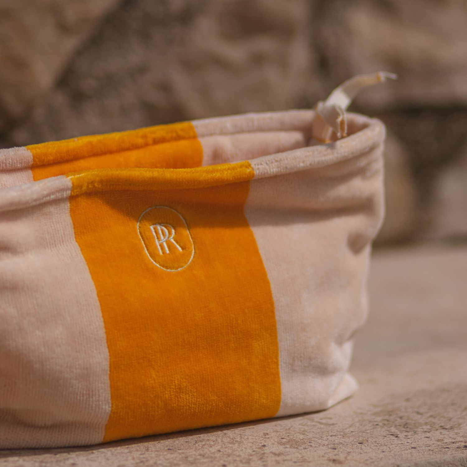 Marine Gold Toiletry Bag