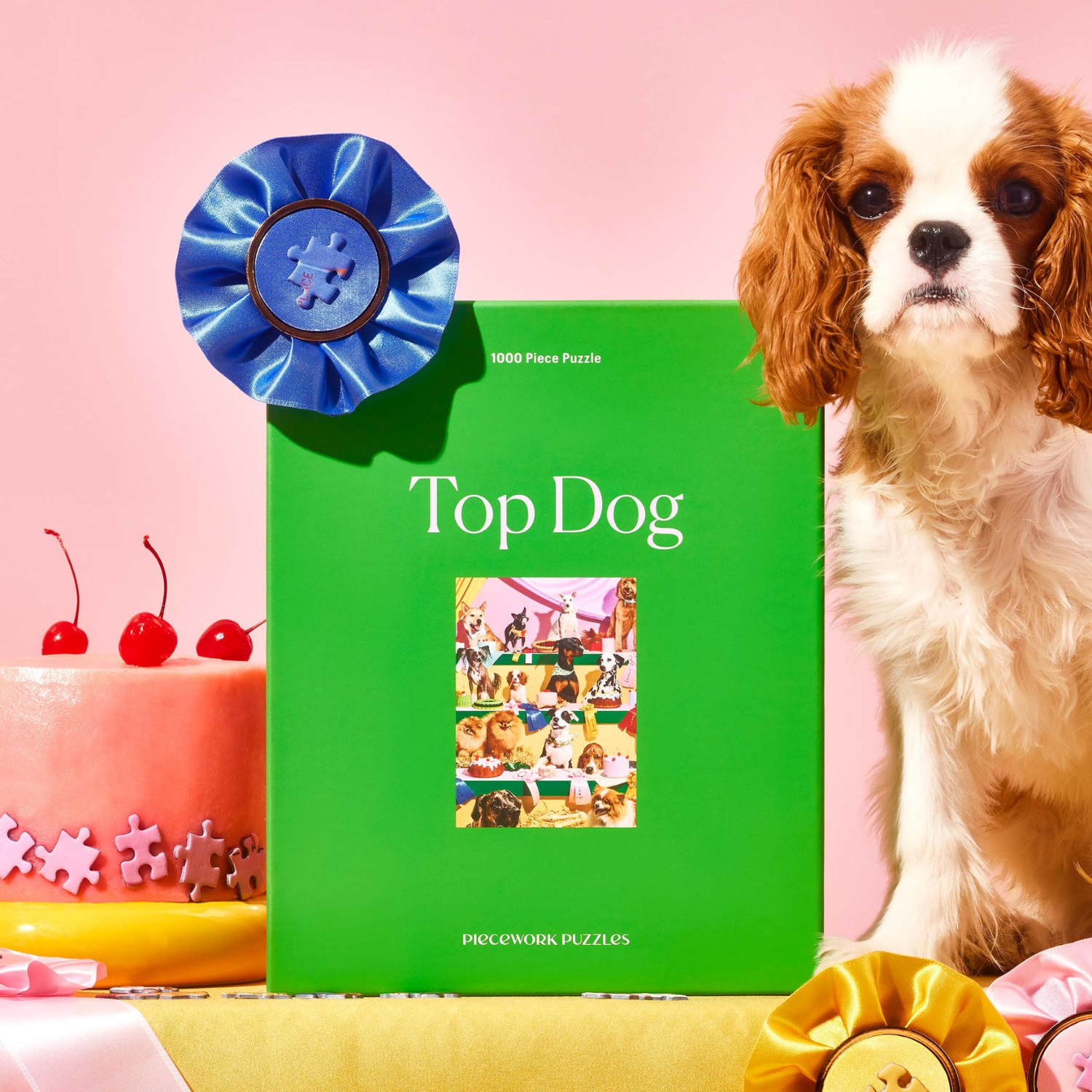 Top Dog Indoor Jigsaw 1000pc Puzzle