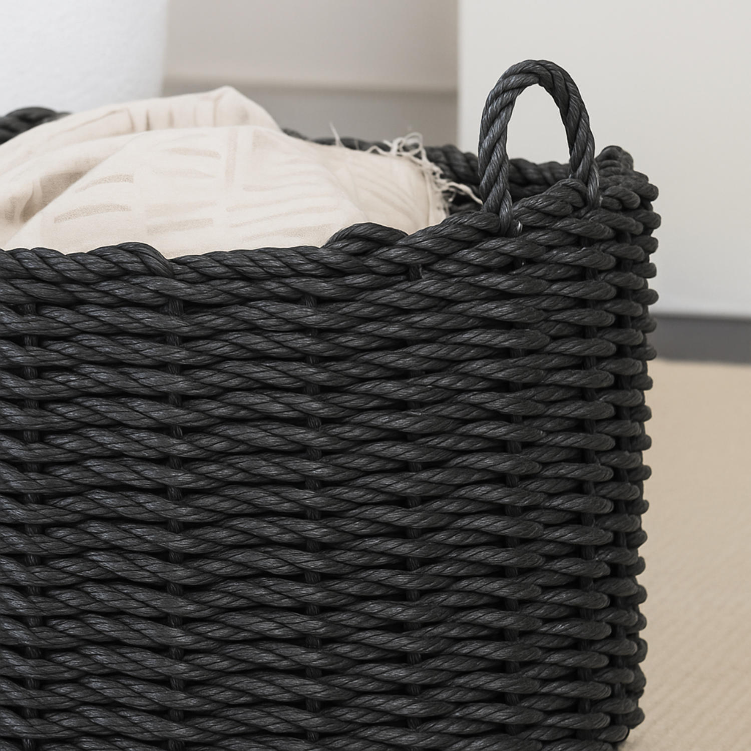 Rope Basket - Charcoal