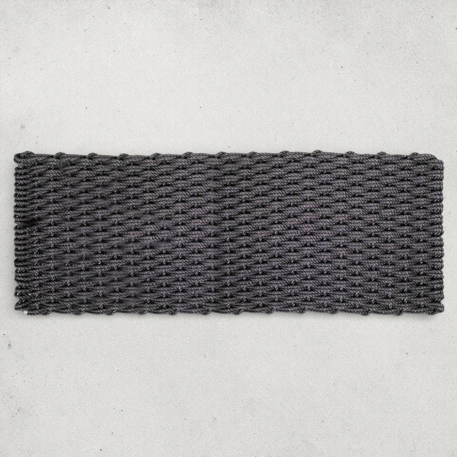Rope Runner Doormat - Charcoal