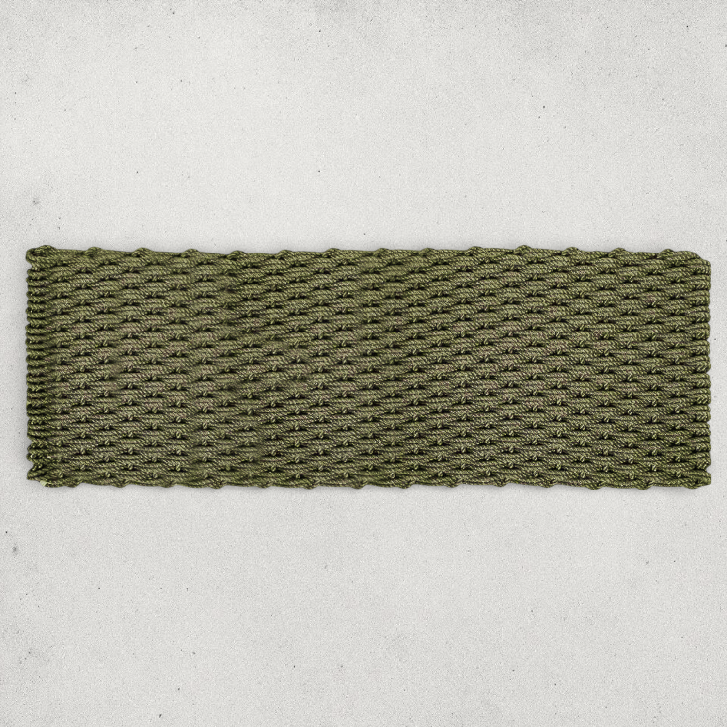 Rope Runner Doormat - Loden Green