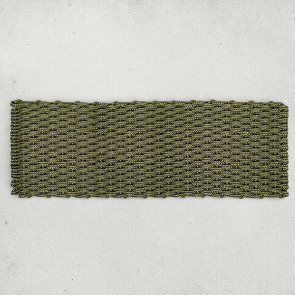Rope Runner Doormat - Loden Green