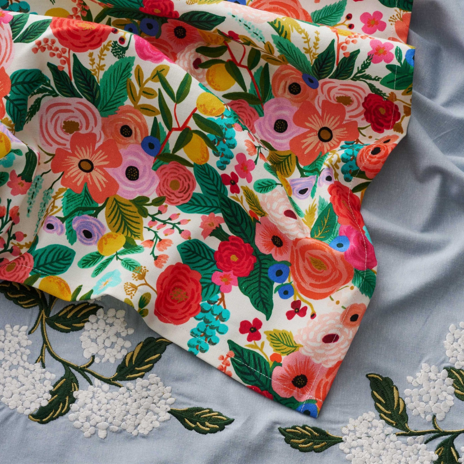 Hydrangea Blossom Tea Towel