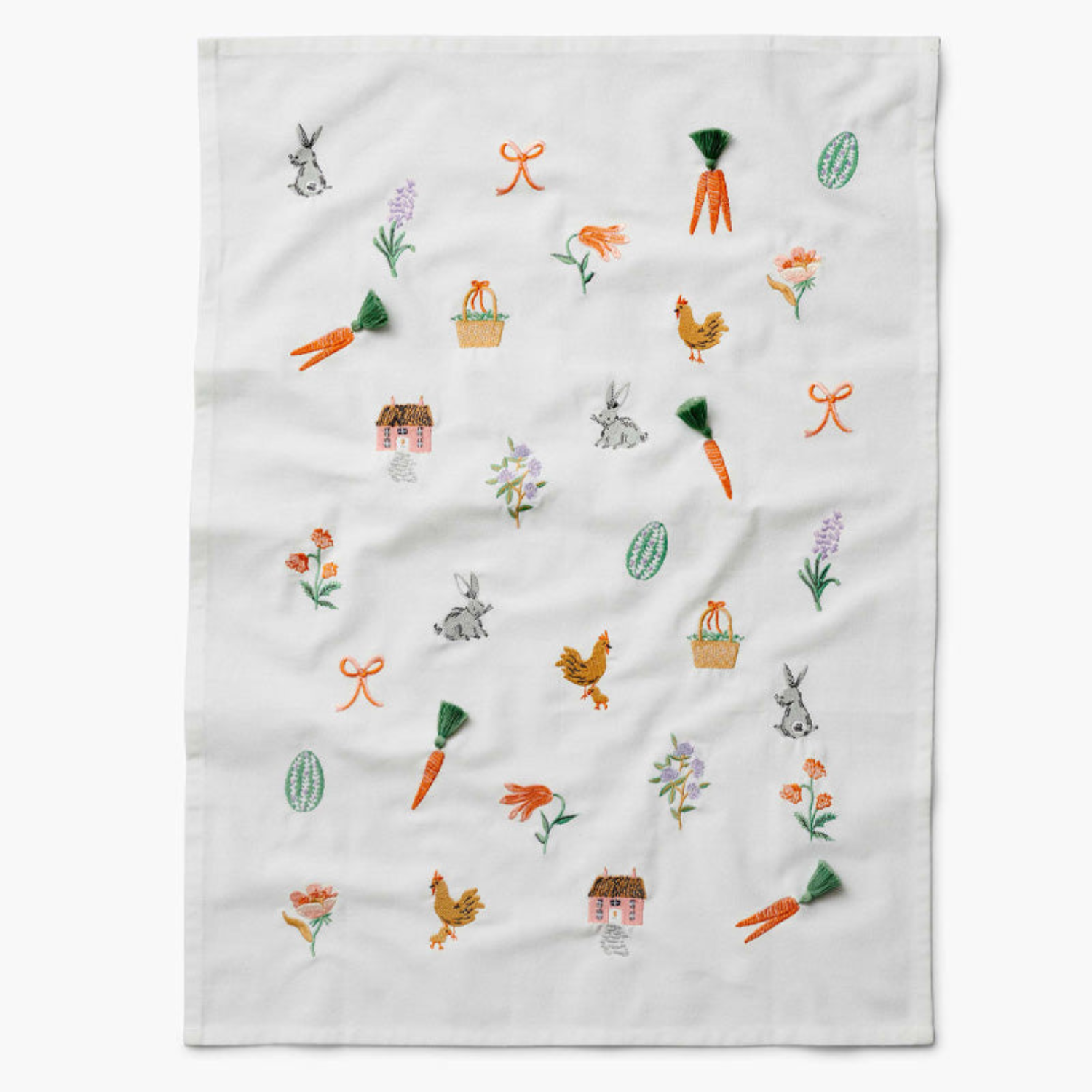 Bloom & Barnyard Pals Tea Towel