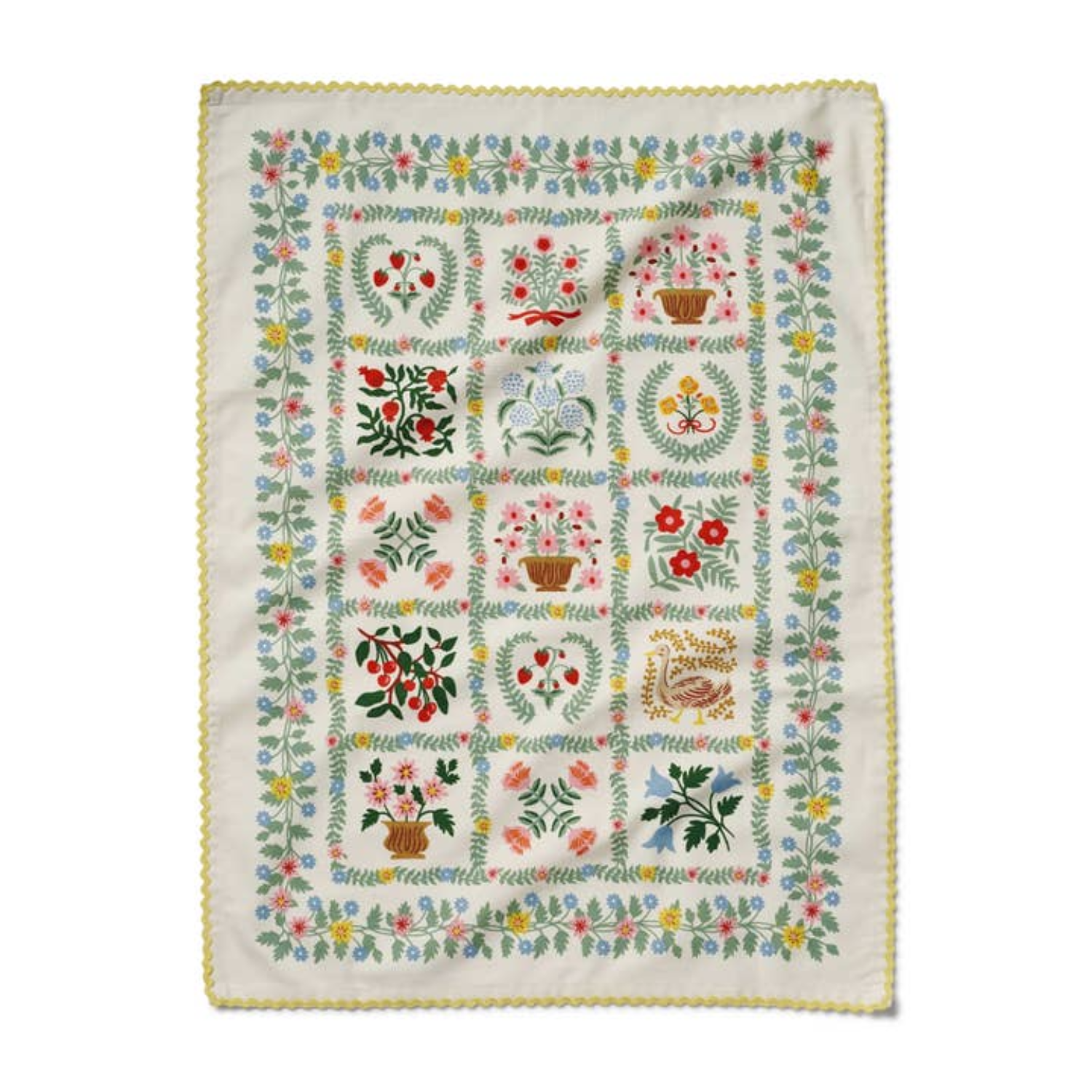 Meadow Blooms Cotton Tea Towel