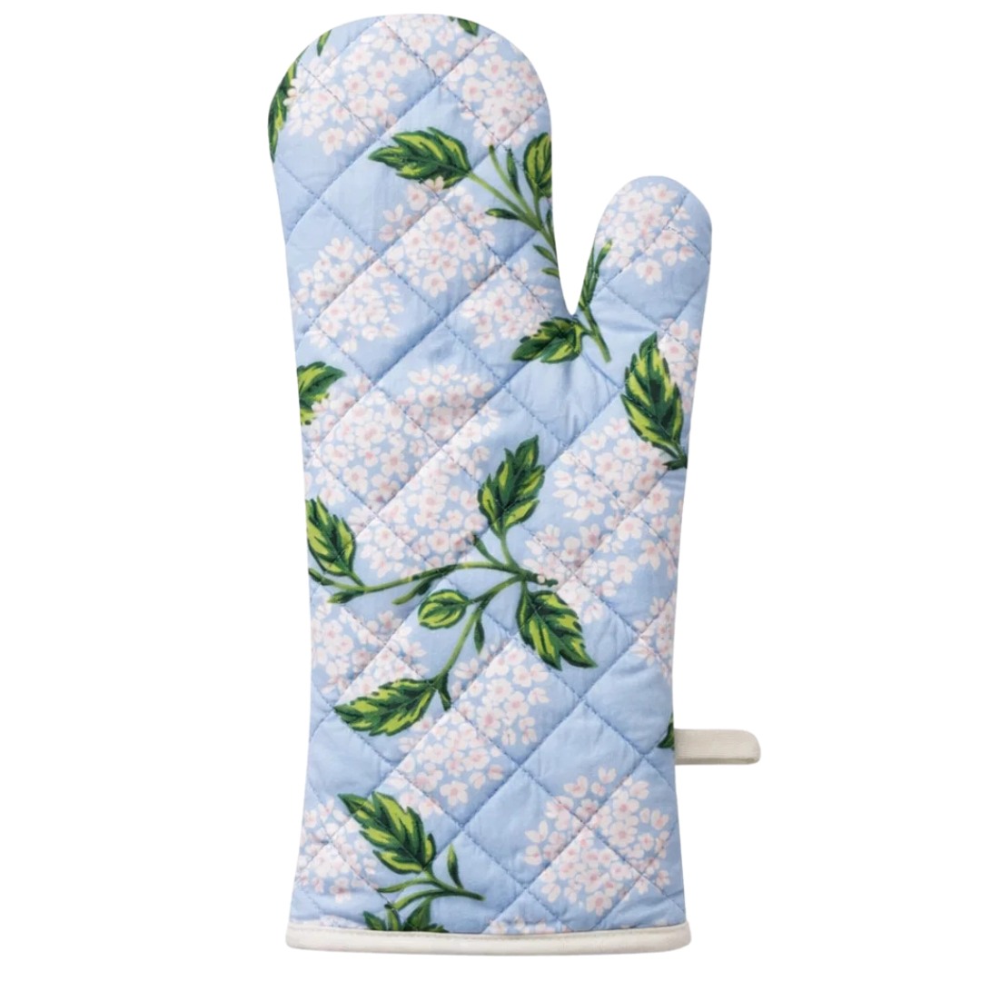 Hydrangea Blossom Oven Mitt