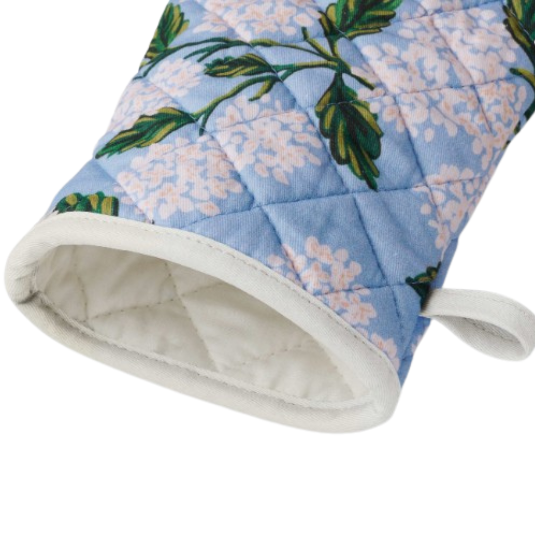 Hydrangea Blossom Oven Mitt