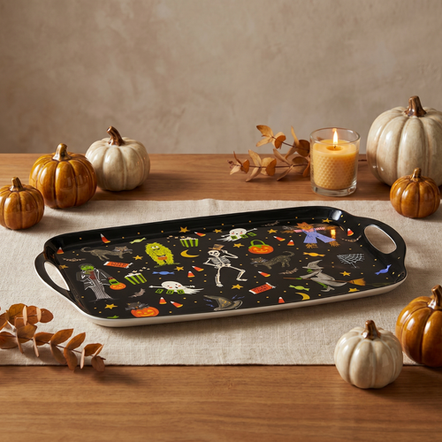 Spooktacular Melamine Serving Platter