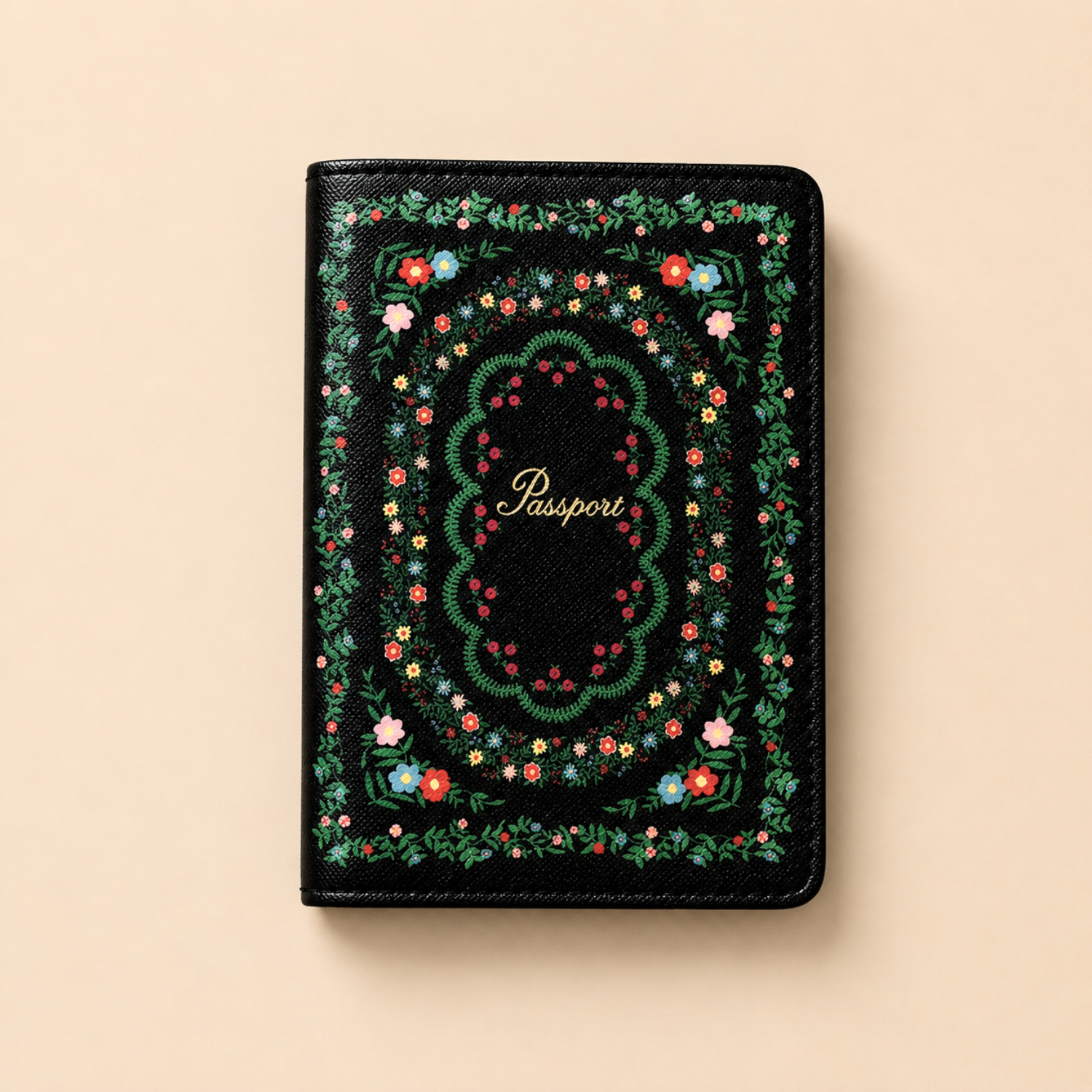 Rosette Passport Holder