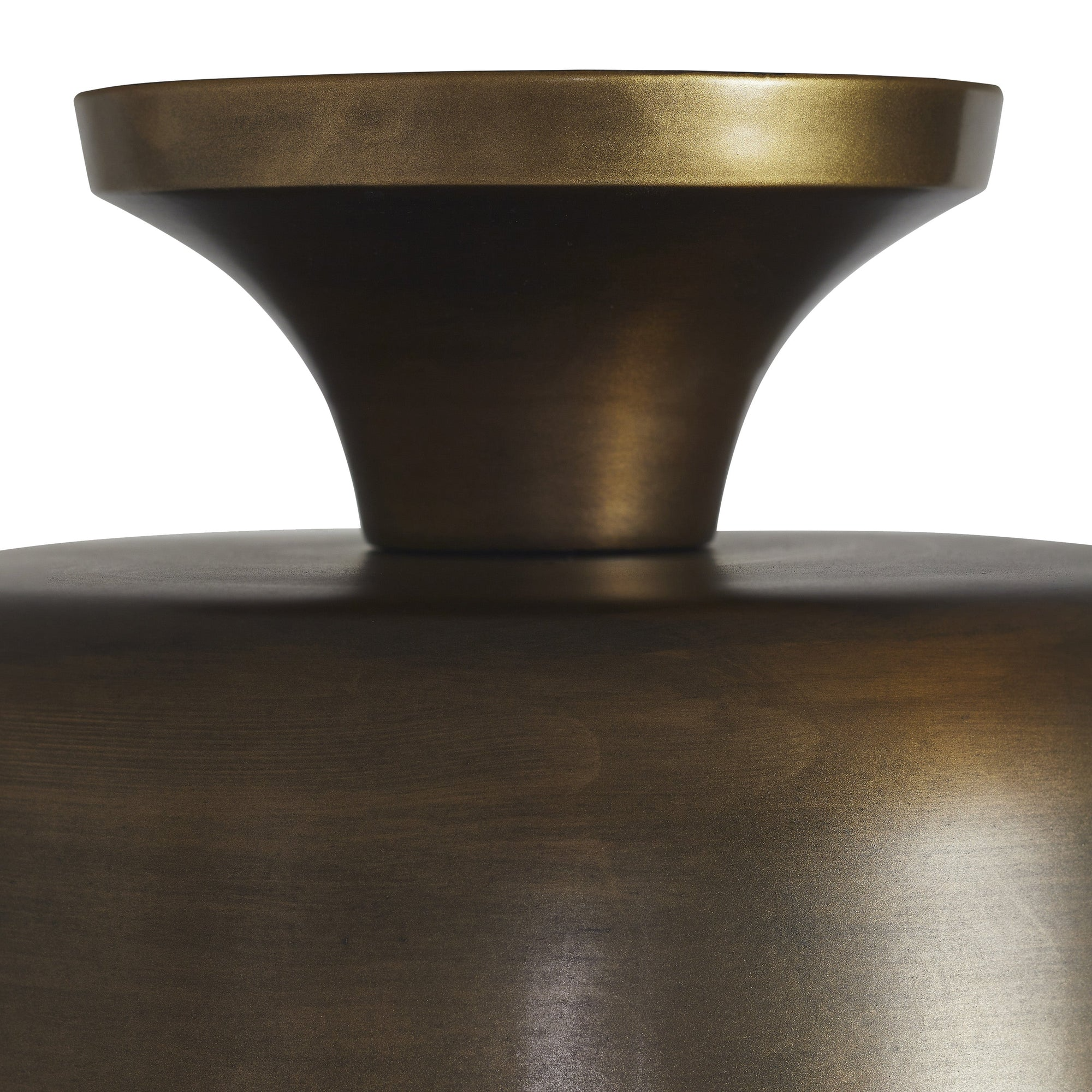 Alto Aged Brass Flush-Mount Light
