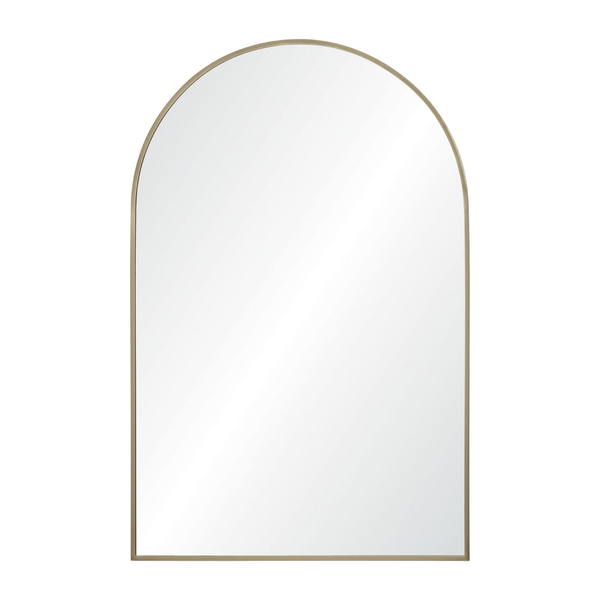 Golden Brass Arch Mirror