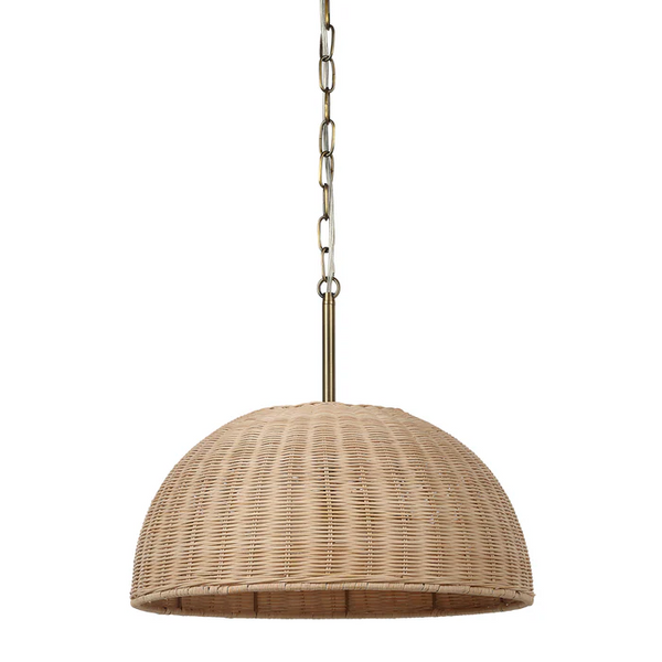 Solara Rattan Pendant Light