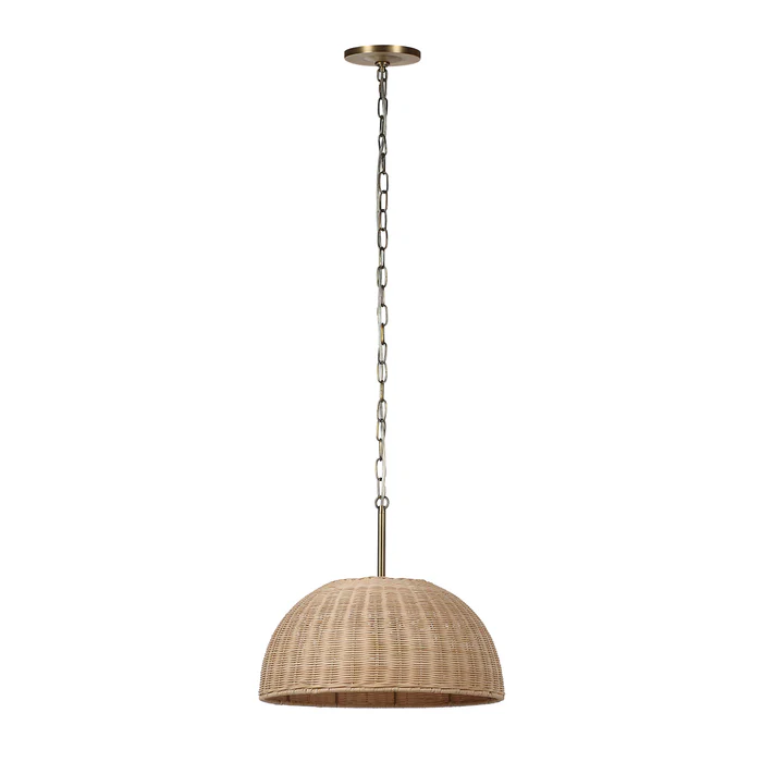 Solara Rattan Pendant Light