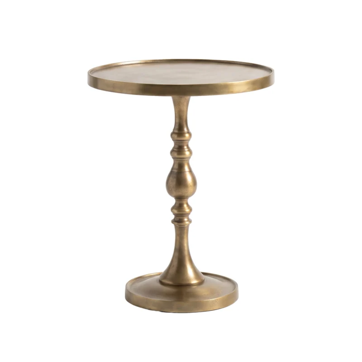 Florentine Antique Brass Side Table