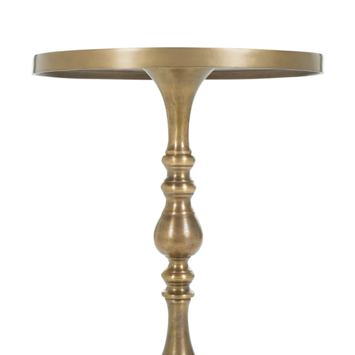 Florentine Antique Brass Side Table