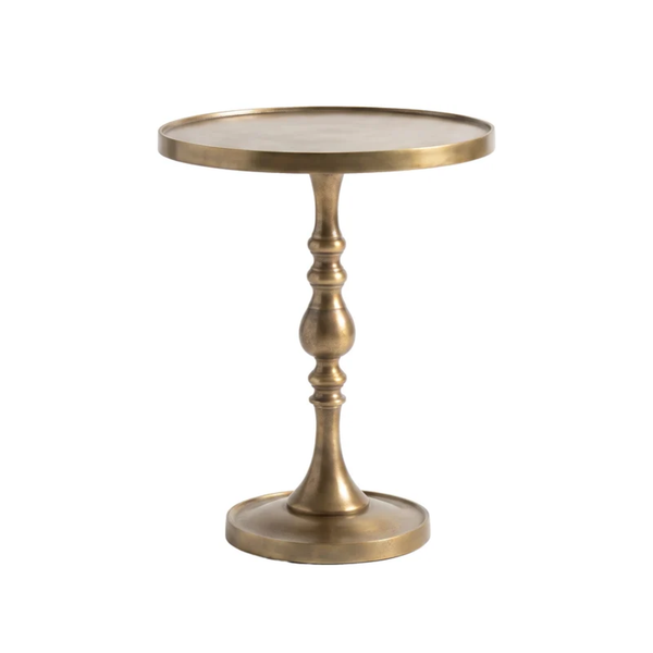 Florentine Antique Brass Side Table