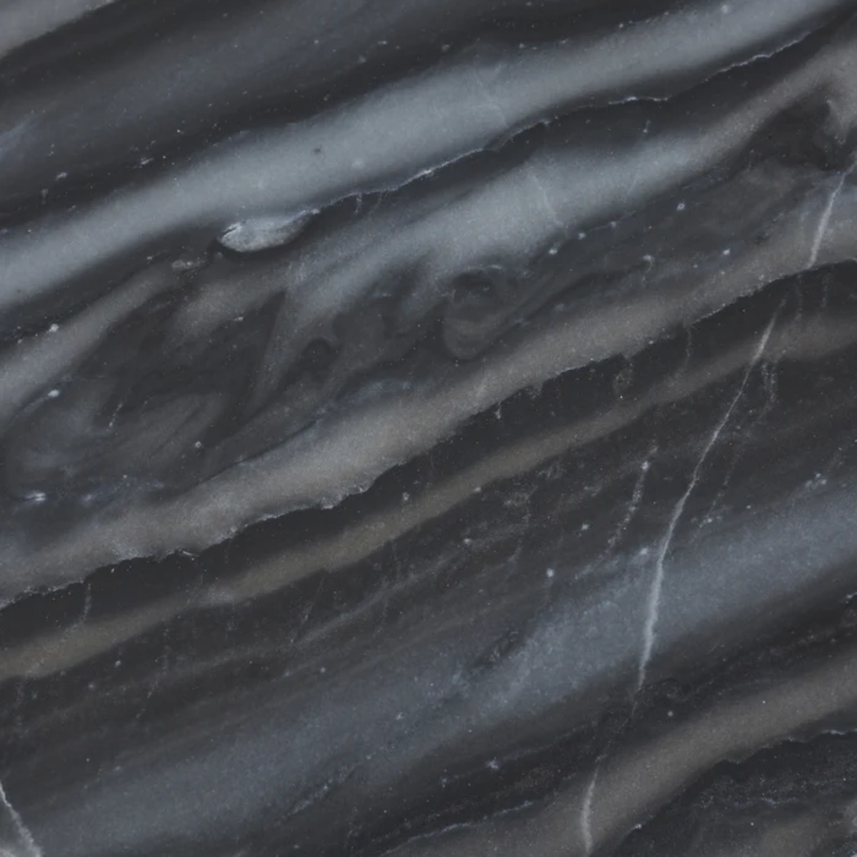 Vulcan Marble Side Table - Black