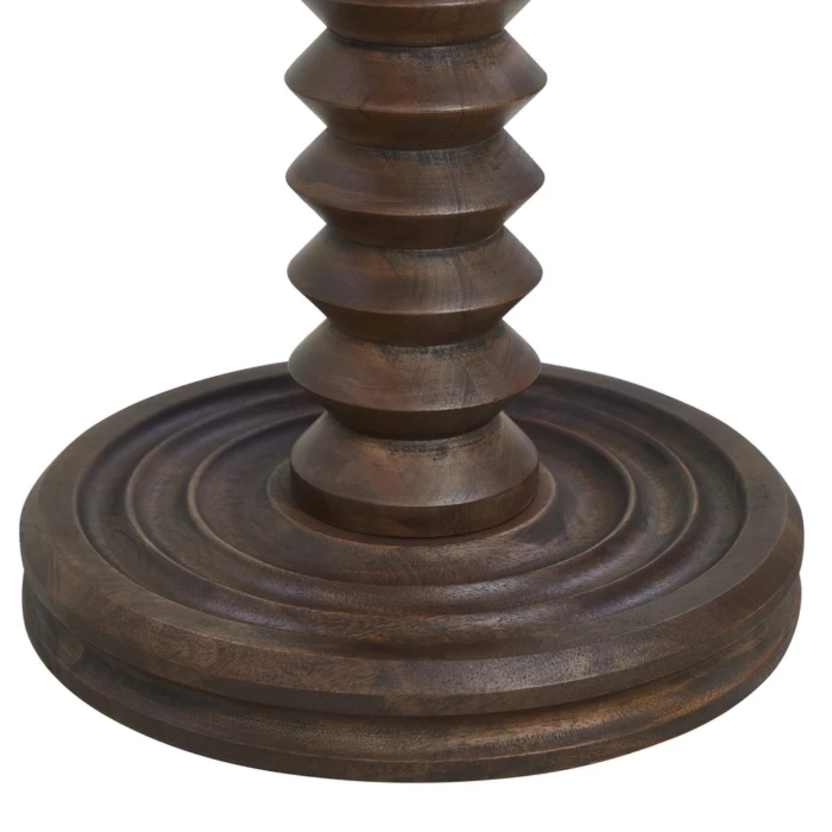 Turner Brown Wood Side Table