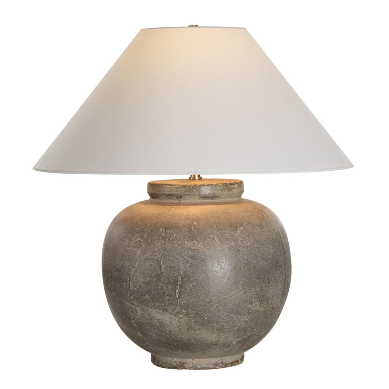Hearth Ceramic Table Lamp- Olive Wash