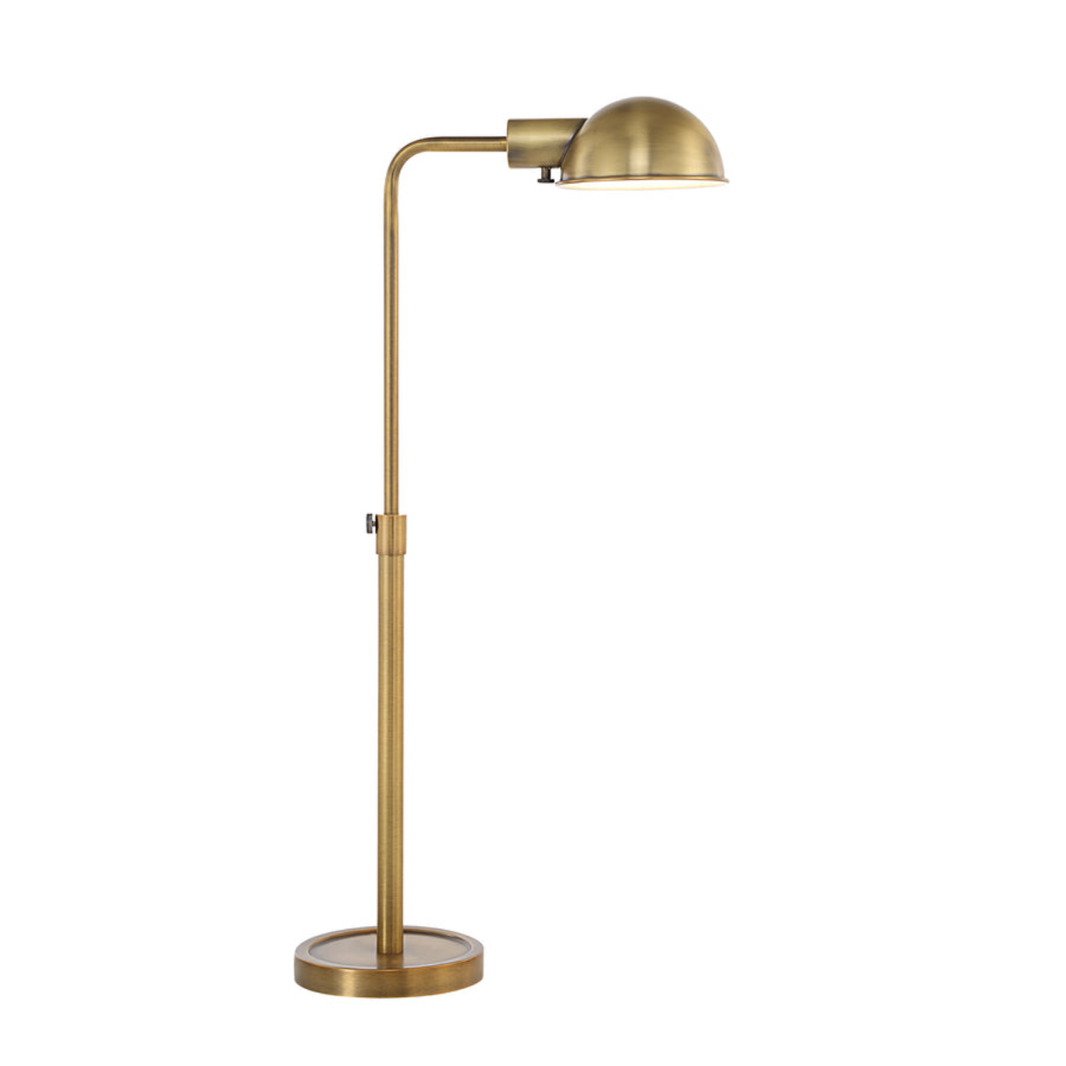 Archive Adjustable Table Lamp- Dark Antique/Brushed Brass