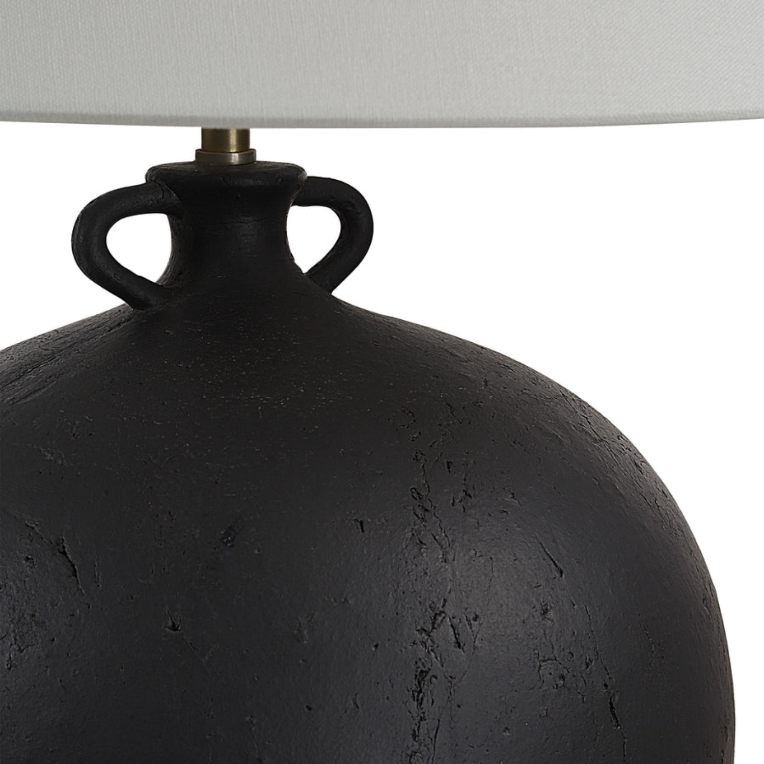 Jive Ceramic Table Lamp- Matte Black