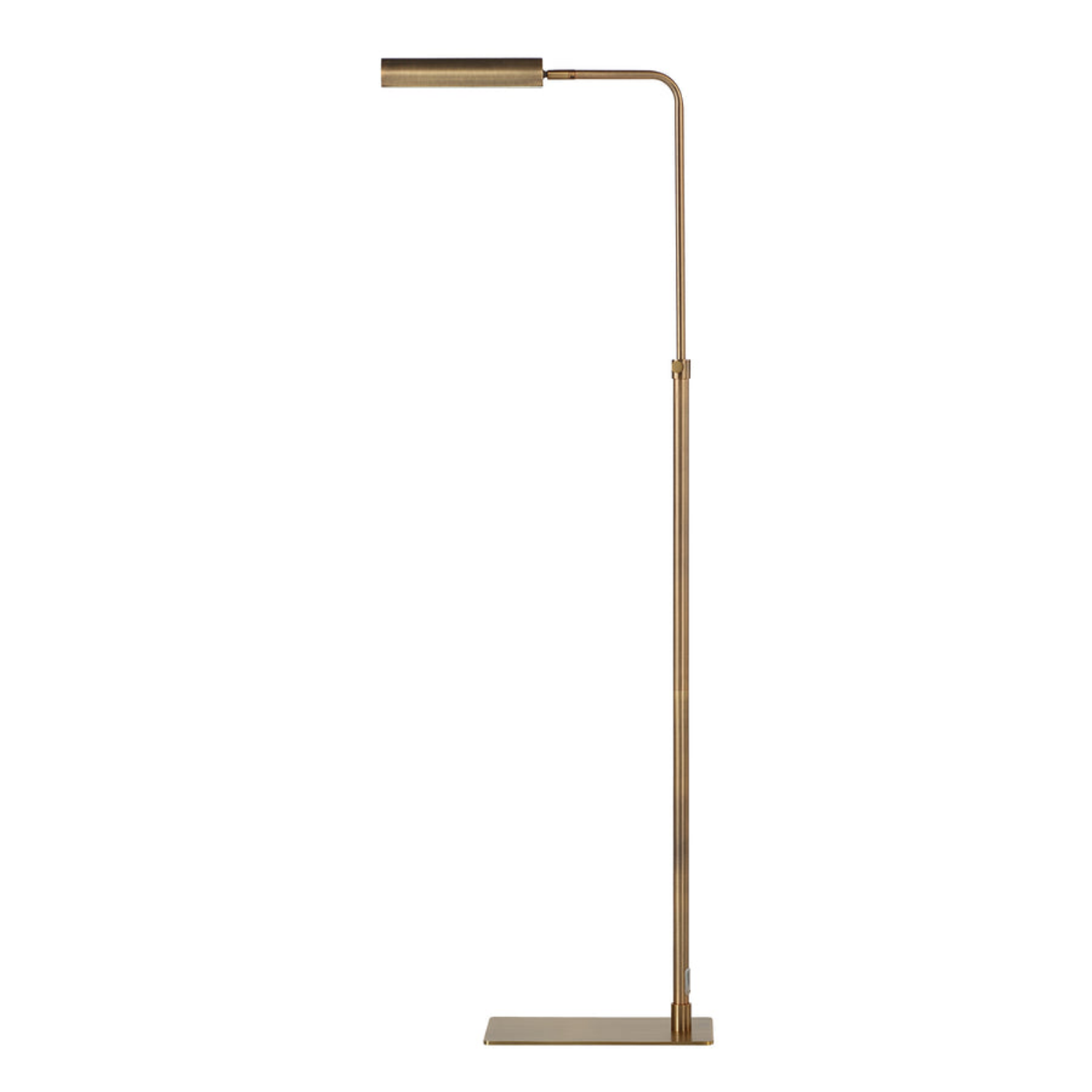 Archive Adjustable Iron Floor Lamp- Brushed Nickel