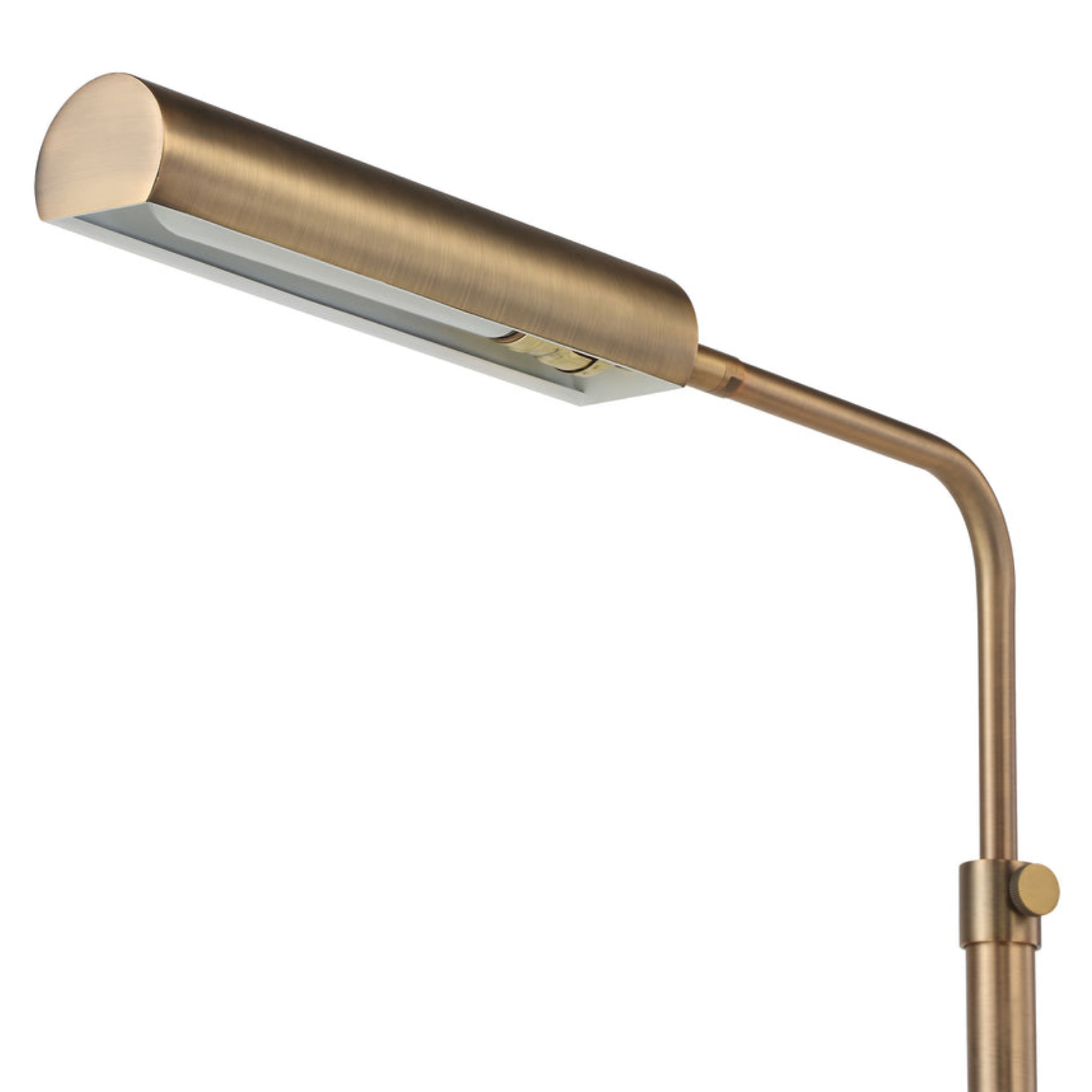 Archive Adjustable Iron Floor Lamp- Brushed Nickel