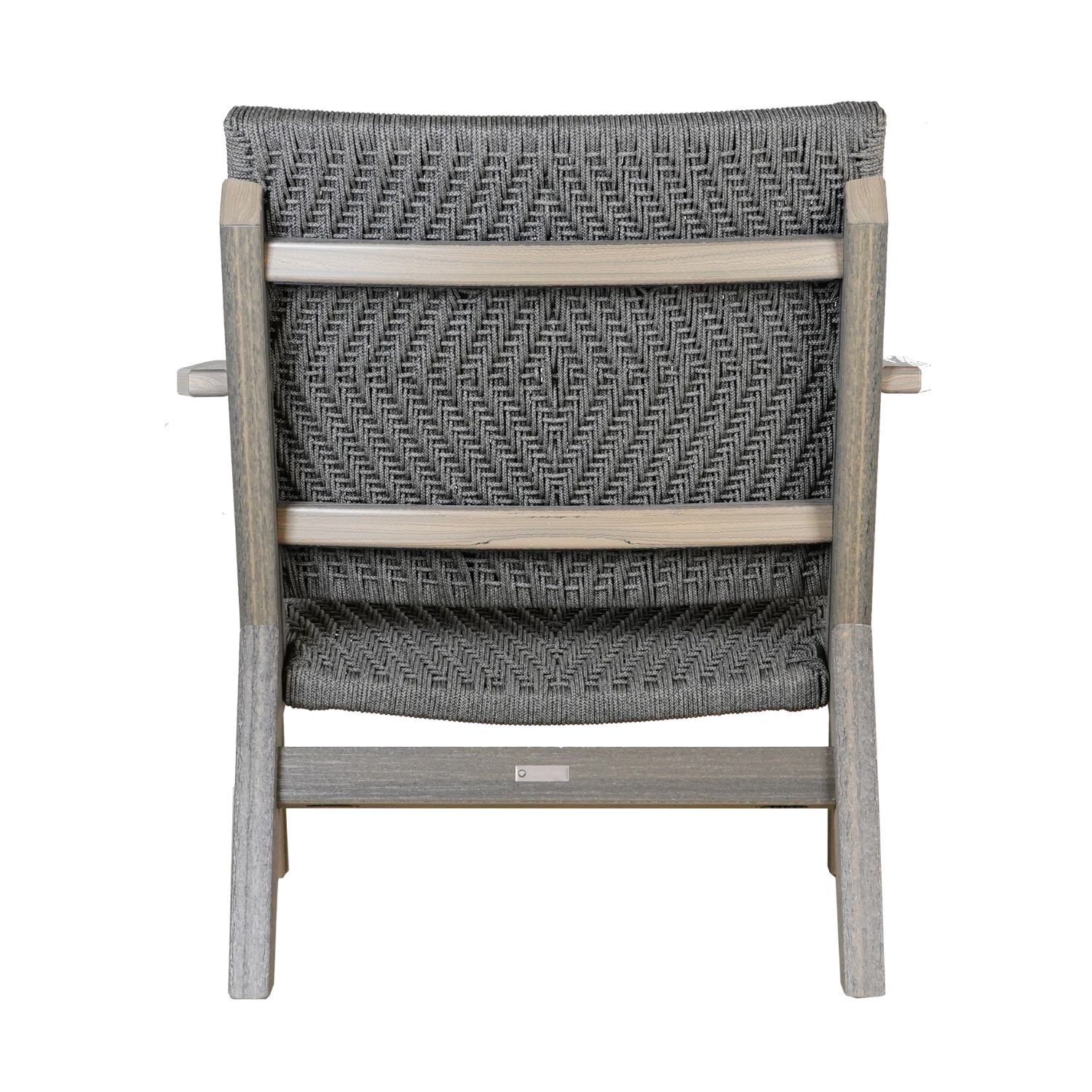 Mad Chat Heathered Smoke & Rope Chair