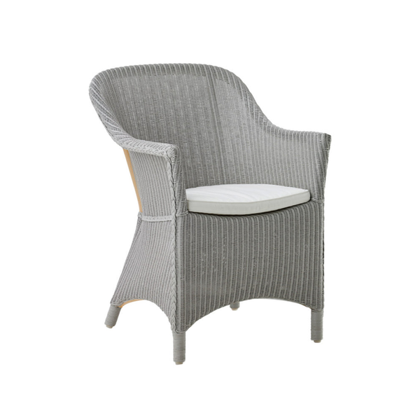 Portland Loom Sunroom Chair - Light Grey