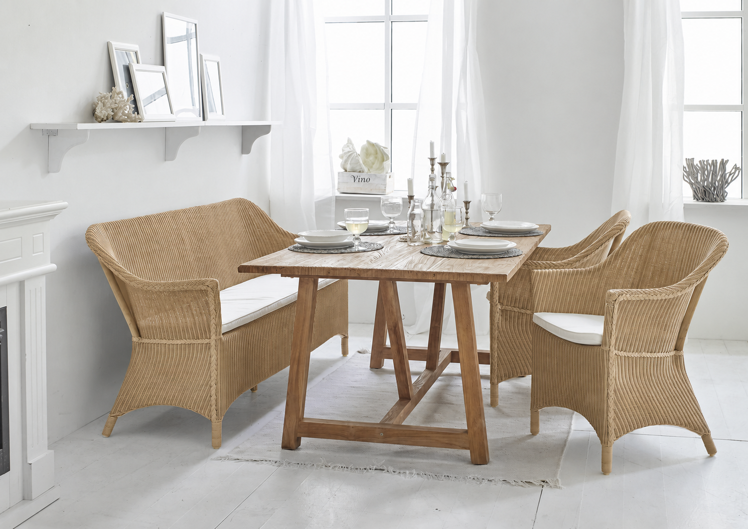 Portland Loom Sunroom Chair - Natural