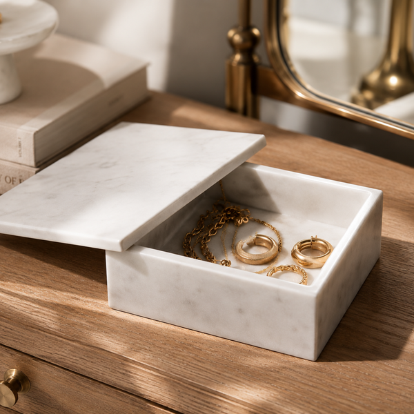 Marble Keepsake Box