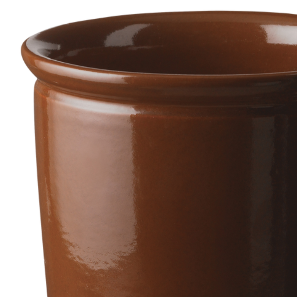 Brown Preserving Pots