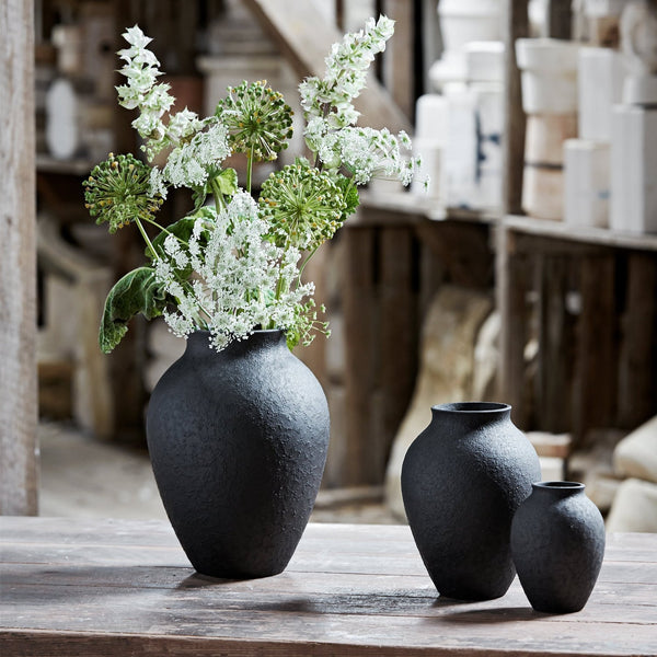 Nordic Black Small Bouquet Vase