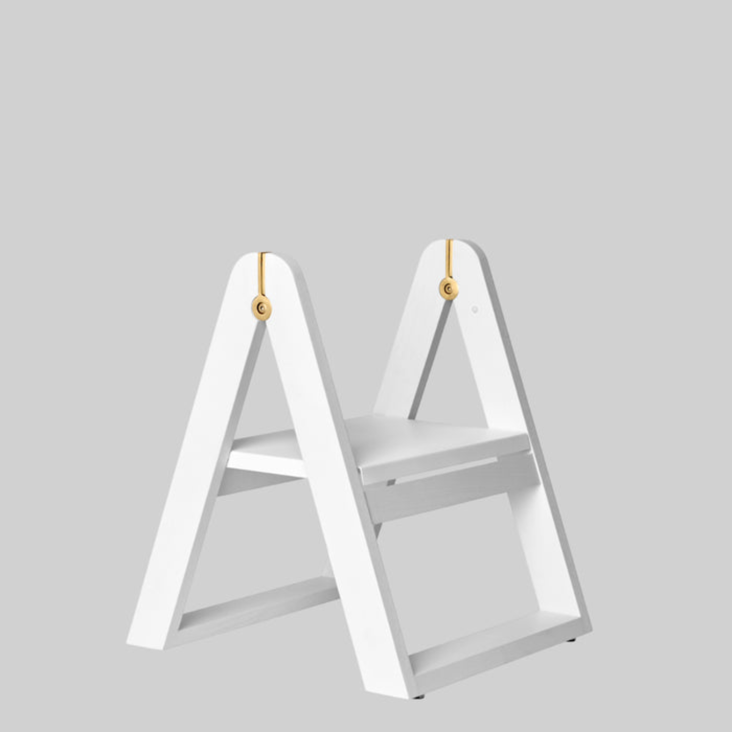 Reach White 18.5" Step Stool