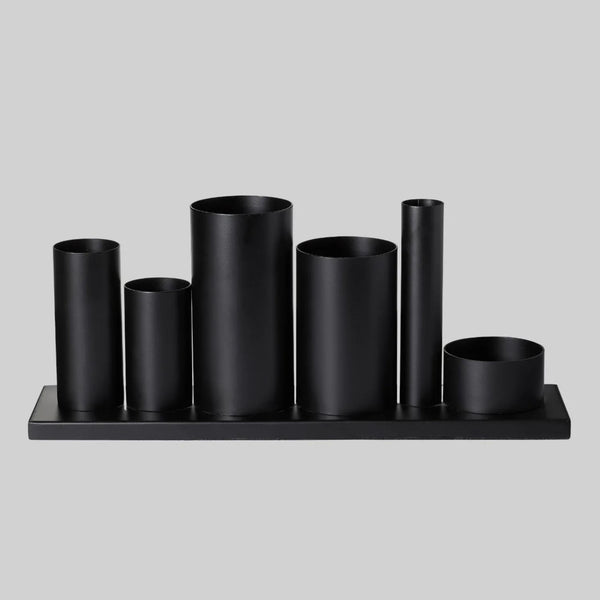 Noir 6pc Organizer Tubes